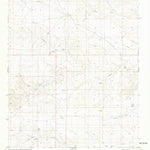 United States Geological Survey Huff Hill, NM (1981, 24000-Scale) digital map