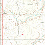United States Geological Survey Huff Hill, NM (1981, 24000-Scale) digital map