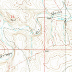 United States Geological Survey Huff Hill, NM (1981, 24000-Scale) digital map