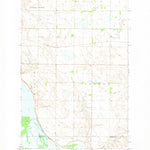 United States Geological Survey Huff NE, ND (1971, 24000-Scale) digital map