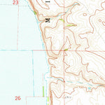 United States Geological Survey Huff NE, ND (1971, 24000-Scale) digital map