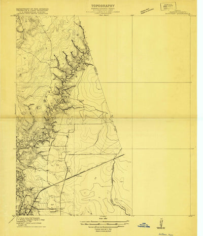 United States Geological Survey Huffman, TX (1916, 24000-Scale) digital map