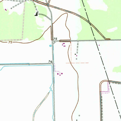 United States Geological Survey Huffman, TX (1960, 24000-Scale) digital map