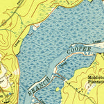 United States Geological Survey Huger, SC (1950, 24000-Scale) digital map