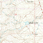 United States Geological Survey Hugh Lake, NM (1965, 24000-Scale) digital map
