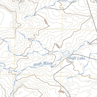 United States Geological Survey Hugh Lake, NM (2023, 24000-Scale) digital map