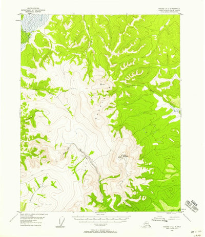 United States Geological Survey Hughes A-2, AK (1955, 63360-Scale) digital map