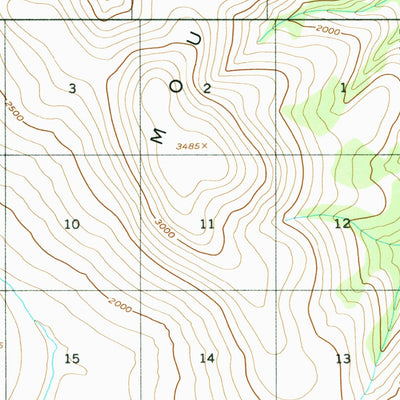 United States Geological Survey Hughes A-2, AK (1956, 63360-Scale) digital map