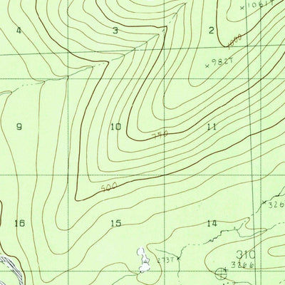 United States Geological Survey Hughes A-5, AK (1986, 63360-Scale) digital map