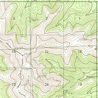 United States Geological Survey Hughes A-6, AK (1986, 63360-Scale) digital map