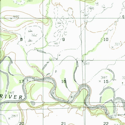 United States Geological Survey Hughes B-5, AK (1986, 63360-Scale) digital map