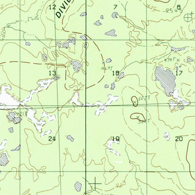United States Geological Survey Hughes B-5, AK (1986, 63360-Scale) digital map