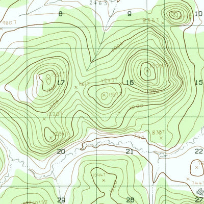 United States Geological Survey Hughes C-2, AK (1986, 63360-Scale) digital map