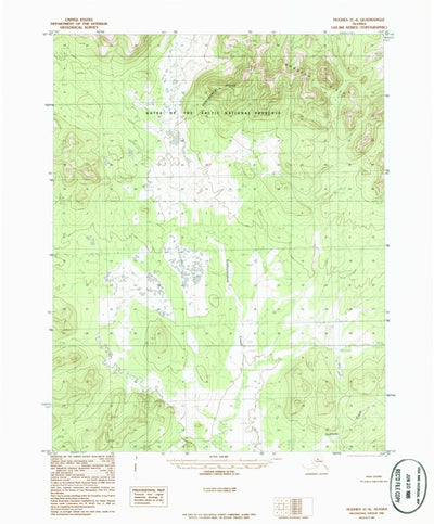 United States Geological Survey Hughes C-4, AK (1986, 63360-Scale) digital map
