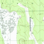 United States Geological Survey Hughes C-4, AK (1986, 63360-Scale) digital map