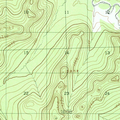 United States Geological Survey Hughes C-4, AK (1986, 63360-Scale) digital map