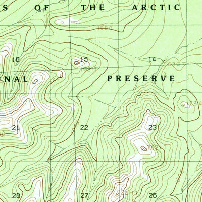 United States Geological Survey Hughes C-6, AK (1986, 63360-Scale) digital map