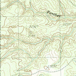 United States Geological Survey Hughes Canyon, TX (1985, 24000-Scale) digital map