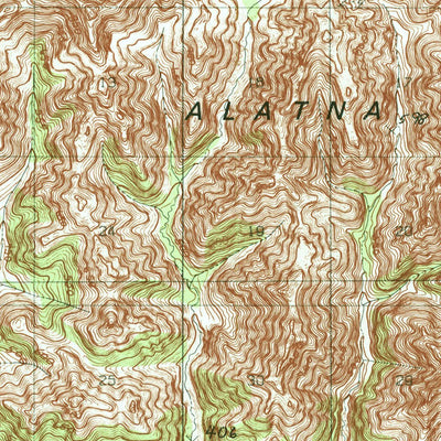 United States Geological Survey Hughes D-1, AK (1986, 63360-Scale) digital map