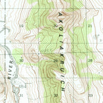 United States Geological Survey Hughes D-4, AK (1986, 63360-Scale) digital map