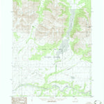 United States Geological Survey Hughes D-6, AK (1986, 63360-Scale) digital map