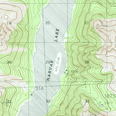 United States Geological Survey Hughes D-6, AK (1986, 63360-Scale) digital map