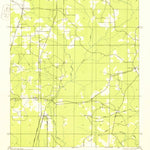 United States Geological Survey Hughes, LA (1950, 31680-Scale) digital map