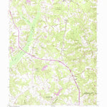 United States Geological Survey Hughesville, MD (1956, 24000-Scale) digital map