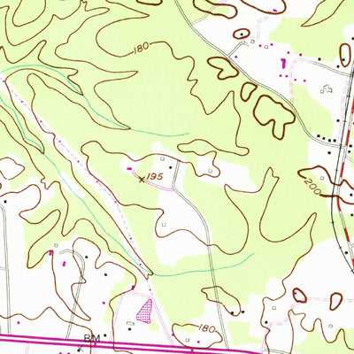 United States Geological Survey Hughesville, MD (1956, 24000-Scale) digital map