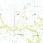United States Geological Survey Hughesville, MO (1973, 24000-Scale) digital map