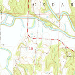 United States Geological Survey Hughesville, MO (1973, 24000-Scale) digital map