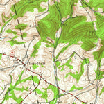 United States Geological Survey Hughesville, PA (1953, 62500-Scale) digital map