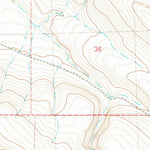 United States Geological Survey Hughet Spring, OR (1980, 24000-Scale) digital map