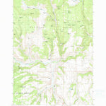 United States Geological Survey Hughet Valley, OR (1990, 24000-Scale) digital map