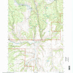 United States Geological Survey Hughet Valley, OR (1999, 24000-Scale) digital map