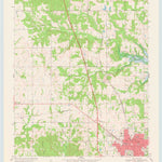 United States Geological Survey Hugo, OK (1969, 24000-Scale) digital map