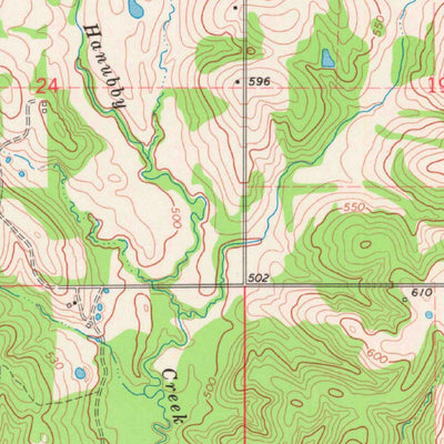United States Geological Survey Hugo, OK (1969, 24000-Scale) digital map