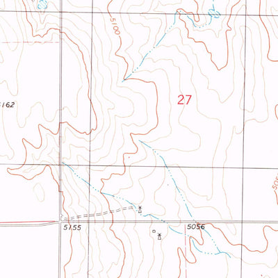 United States Geological Survey Hugo SW, CO (1979, 24000-Scale) digital map