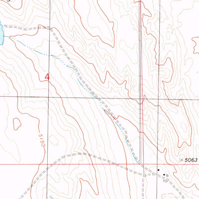 United States Geological Survey Hugo SW, CO (1979, 24000-Scale) digital map