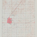 United States Geological Survey Hugoton, KS (1974, 24000-Scale) digital map