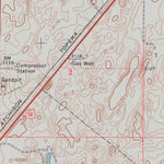 United States Geological Survey Hugoton, KS (1974, 24000-Scale) digital map