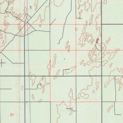 United States Geological Survey Hugoton, KS (1983, 100000-Scale) digital map