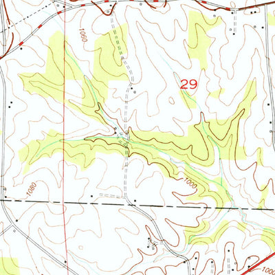 United States Geological Survey Hulaco, AL (1949, 24000-Scale) digital map