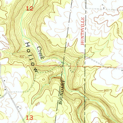 United States Geological Survey Hulaco, AL (1949, 24000-Scale) digital map