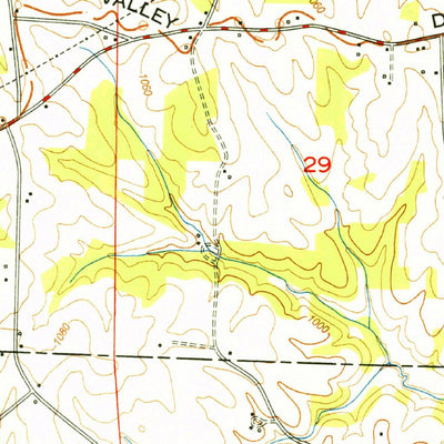 United States Geological Survey Hulaco, AL (1952, 24000-Scale) digital map
