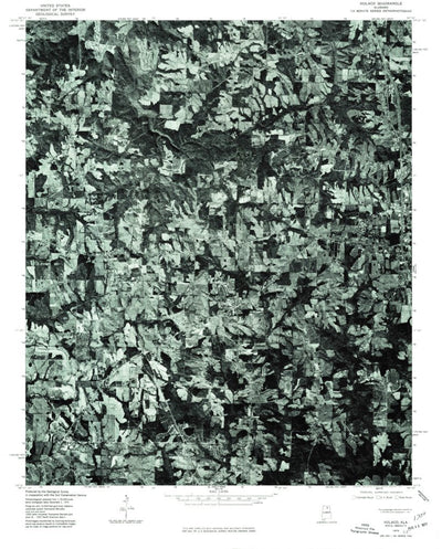 United States Geological Survey Hulaco, AL (1975, 24000-Scale) digital map