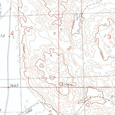 United States Geological Survey Hulbert Lake, NE (1986, 24000-Scale) digital map