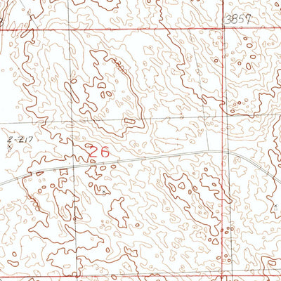 United States Geological Survey Hulbert Lake, NE (1986, 24000-Scale) digital map