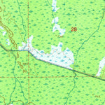 United States Geological Survey Hulbert, MI (1951, 24000-Scale) digital map
