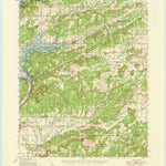 United States Geological Survey Hulbert, OK (1948, 62500-Scale) digital map